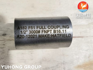ASTM A182 F51 Duplex Steel Full Coupling Forged Elbow High Pressure Pipe Fitting
