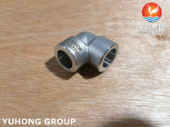 ASTM A182 F51 Duplex Steel Full Coupling Forged Elbow High Pressure Pipe Fitting