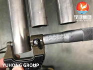 Heat Exchanger Nickel Alloy Pipes High Precision ASME SB163 / SB167 Standard Seamless Nicckel Alloy  Tubes