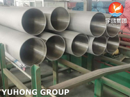 Condenser Large Diameter Steel Pipe / Seamless Tubes And Pipes EN10216-5 Material TP310S ,904L