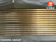 ASTM B111 C44300 Copper Alloy Steel Seamless Tube Heat Exchanger Tube