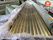 ASTM B111 C44300 Copper Alloy Steel Seamless Tube Heat Exchanger Tube