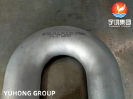 ASTM A815 WP-S UNS S32205 Duplex Stainless Steel Pipe Fittings 180 Deg U Bend B16.9