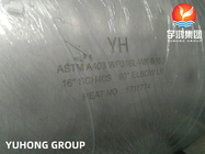 Butt Weld Pipe Fittings ASTM A403 WP316L-WX 90Deg LR Stainless Steel Elbows B16.9