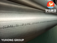 Nickel Alloy Seamless Pipe ASTM B165 UNS NO4400 for Petrochemical Application