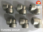 ASTM A182 F304 Stainless Steel 90 DEG. Elbow High Pressure B16.11 Forged Fitting