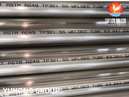ASTM A249 TP321 Austenitic Stainless Steel Welded Condenser Tubes