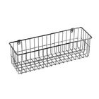 OEM Household Stainless Steel Wire Corner Basket For Bathroom Storage