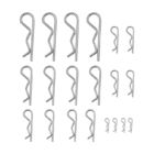 General Stainless Steel Wire Forming R Shaped Spring Clips High Tensile Strength