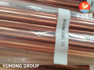 ASTM B111 / ASME SB111 UNS C12200 Copper Nickel Alloy Seamless Tube Condenser Tube