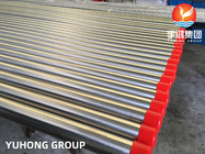 High Precision Bright Annealed Stainless Steel Tube Cold Rolling Round Shape