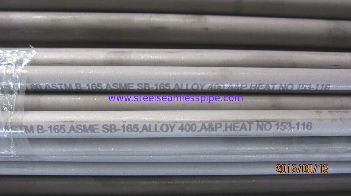 SB163 / SB165 / SB829 Monel Alloy 400 Seamless Nickel Alloy UNS N04400