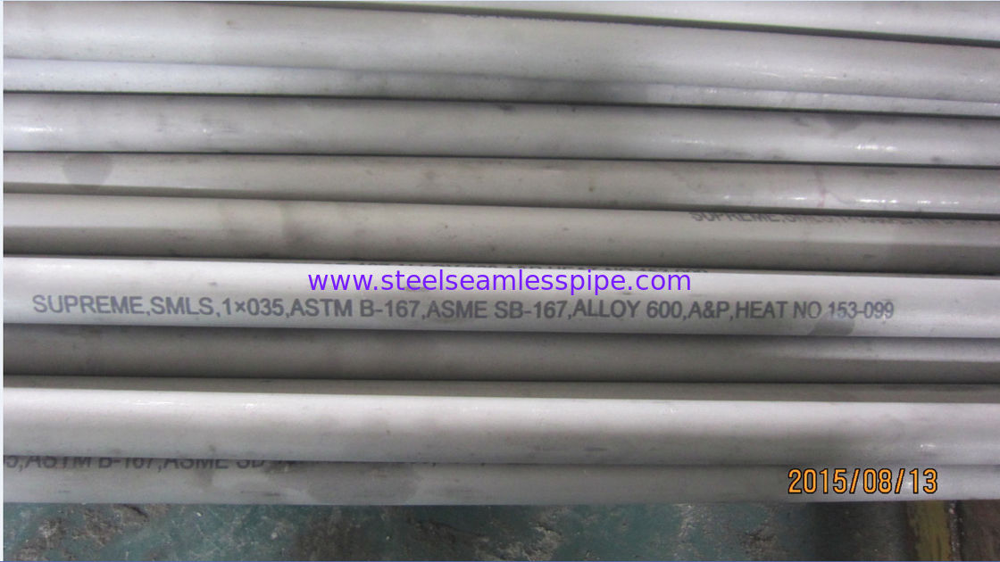 Hightemperature Nickel Alloy Pipe High Strength ASME SB167 UNS NO 6600