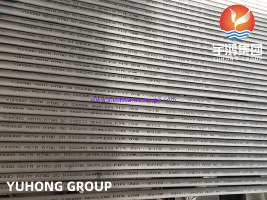 ASTM A790 S32205 1.4462 Duplex Steel Seamless And Welded Pipe