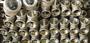 Cross Tee Forged Steel Fittings, ASTM B564 Nickel Alloy flangeolet , weldolet , reduce tee , elbow , cap , tee