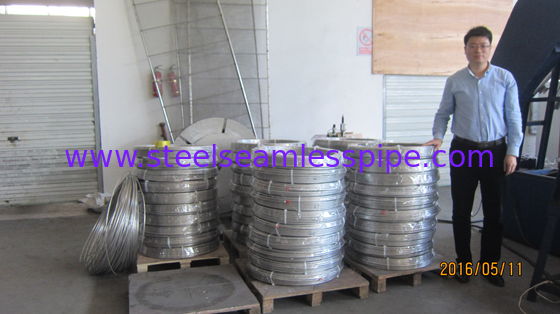 JIS G3469 G3463  STAINLESS STEEL SEAMLESS COIL TUBE , 10MM  X 1MM X 100M