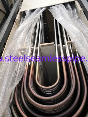 Welded U Bend Stainless Steel Tube Bright Annealed Finish ASTM A688/SA688
