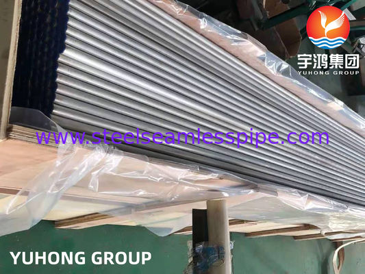 Stainless Steel Seamless Tube GOST 9941-91, DIN 17456 , DIN 17458, EN10216-5, ASME SA213 Pickled and Annealed Plain End