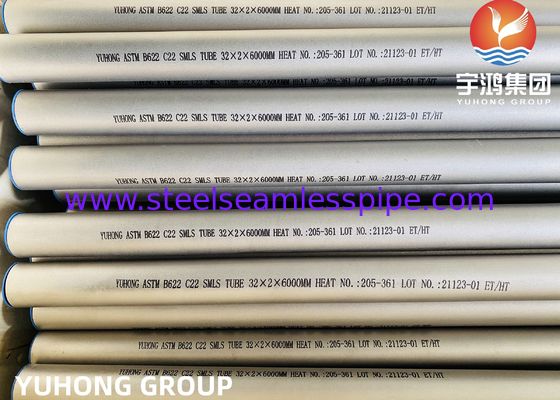 Seamless Hastelloy pipe & tube ASTM B622, ALLOY C22 , B-2,UNS N10276,N06022,N06455,N10675,N06035,N06030,N06200