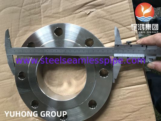 F316L Standard Steel Slip On RF Flanges ASTM A182/ASME SA182 Petrochemical Industry