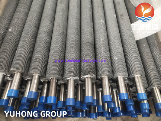 ASME SA249 TP304 Stainless Steel Extruded Fin Tube for Air Cooler Heat Exchanger