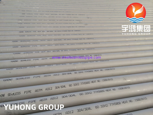 ASTM A312 TP304 304L Seamless And Welded Pipe High Temperature