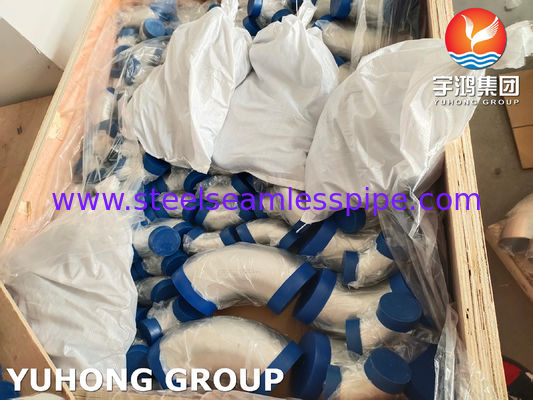 ASTM A403 WP304-S Seamless Long Radius Stainless Steel 90 Degree Elbow Butt Weld Pipe Fitting