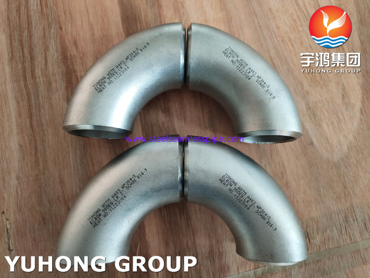 ASTM A403 WP304-S 90DEG. LR Stainless Steel Seamless Elbow Butt Weld Pipe Fitting