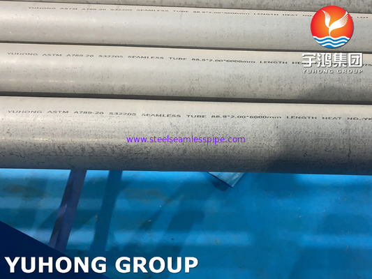 ASTM A790 UNS S32205 Duplex Steel Seamless Pipe For Oil And Gas