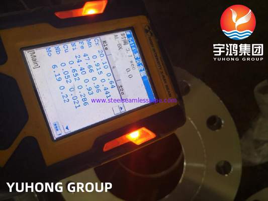 ASTM B462 Alloy Al6XN, UNS N08367 WNRF Nickel Alloy Steel Flanges CL3000 for Oil and Gas