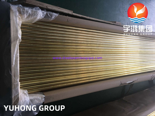 ASTM B111 /ASME SB111 C44300 Seamless Brass Tube For Boiler for Oil and Gas Application