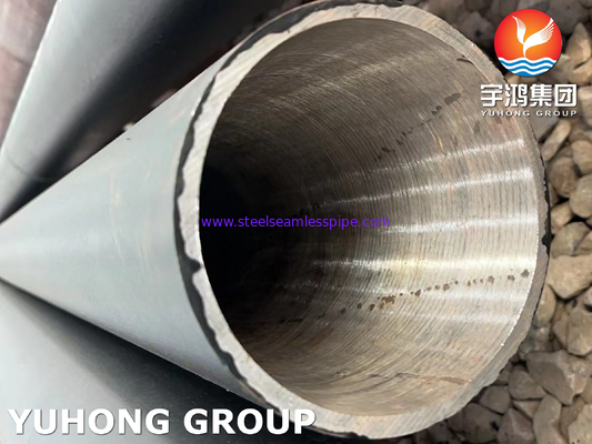 ASTM A335 P9 High Temperature Alloy Steel Pipe For Heat Exchanger Black Painted