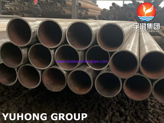 ASTM A335 P9 High Temperature Alloy Steel Pipe For Heat Exchanger Black Painted