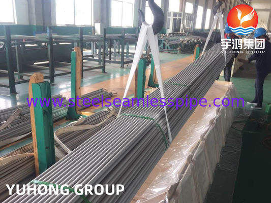 Stainless Steel Seamless Tube ASTM A 213 TP304/304L , TP316L , TP310S, TP316Ti, TP321/321H , TP347 , TP317 High Strength For Heat Exchanger  Heating  Boiler Application