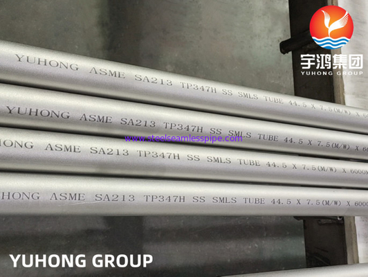 ASTM A213 TP347H Stainless Steel Seamless Tube Applied for Heat Exchanger