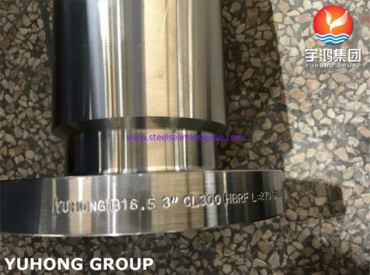 STAINLESS STEEL LONG NECK WNRF FLANGE,A182 F321 B16.5 CLASS 300
