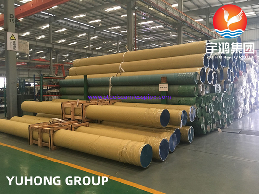 ASTM A312 TP904L Large Outside Diameter Stainless Steel Pipe For Chemical Applications