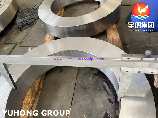 ASME SA182 F304 Stainless Steel Forged Ring For Heat Exchanger