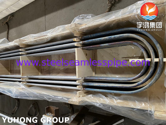 ASME SA789 SAF2205 / UNS S32205 Duplex Steel U Bend Tube Heat Exchanger Tube