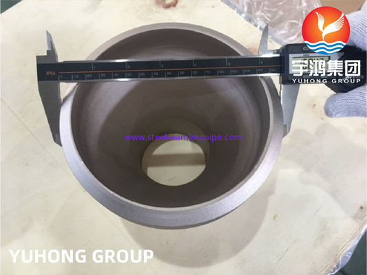 ASTM B466 C70600 ECC Reducer SCH80 B16.9 6*3 Inch For Steel Pipe.