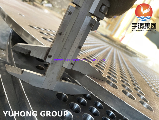 ASME SA516 GR.70 BAFFLE PLATE FOR HEAT EXCHANGER CONDENSER TUBESHEET