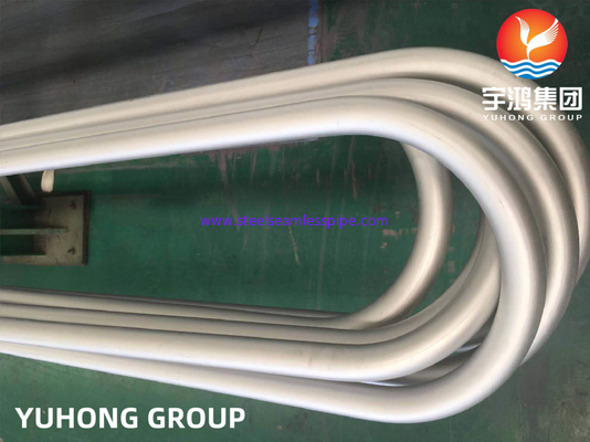 ASTM B444 UNS N06625 (INCONEL 625) Nickel Alloy Seamless U Tube Cold Drawn For Marine Application