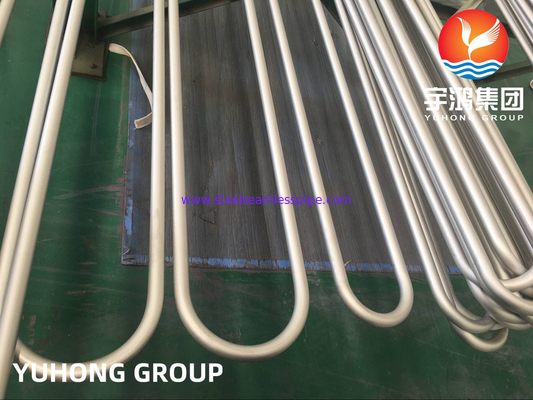 ASME SB444 Inconel 625 / UNS N06625 Nickel Alloy Steel U Bend Seamless Tube