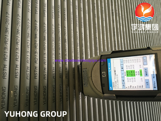 ASME SA213 TP316/316L 1.4401/1.4404 Stainless Steel Seamless Heat Exchanger Tube