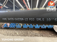 ASTM A335/ASME SA335 P22 Beveled Seamless Boiler Tubes Carbon Steel Pipe