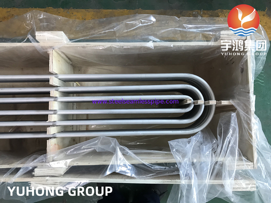 ASME SA213 TP304/304L Stainless Steel Seamless U Bend Tube for Heat Exchanger