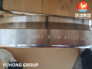 ASTM A182 F321 F321H WNRF Forged Stainless Steel Flanges Raised Face