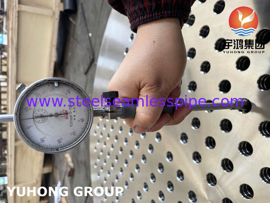 ASTM A182 F316L Stainless Steel Tubesheet for Shell and Tube Heat Exchangers