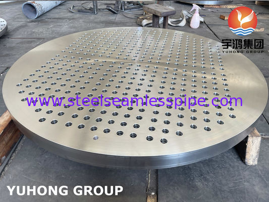 ASTM A182 F316L Stainless Steel Tubesheet for Shell and Tube Heat Exchangers