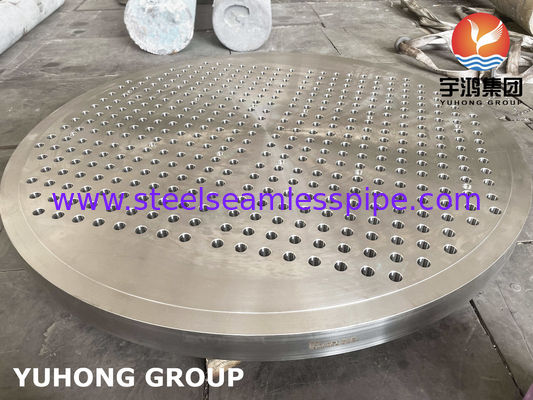 ASTM A182 F316L Stainless Steel Tubesheet for Shell and Tube Heat Exchangers